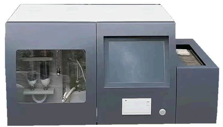 HDL-600H型觸摸屏自動測硫儀實物圖